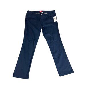Dickies Men's Navy Blue Bootcut Pants Sz-18 NWT